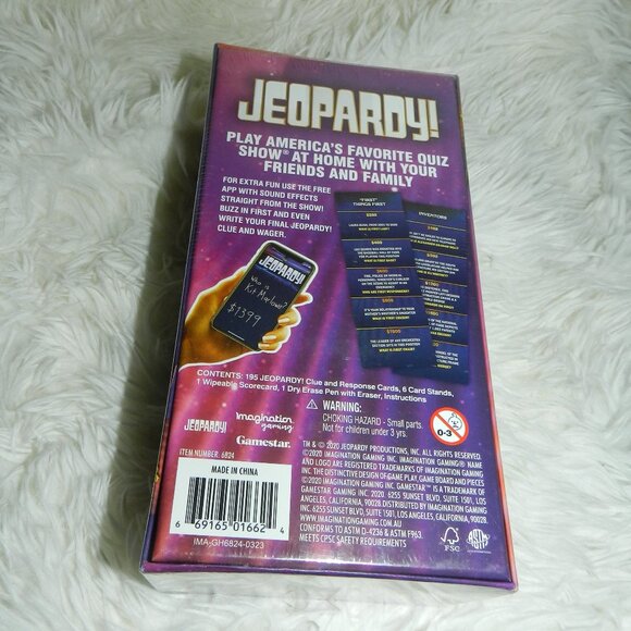 Jeopardy! Gamestar Card Game Play America’s favorite quiz show🆕SHIPS📦🏃 💨⚡🚚 - Picture 11 of 15